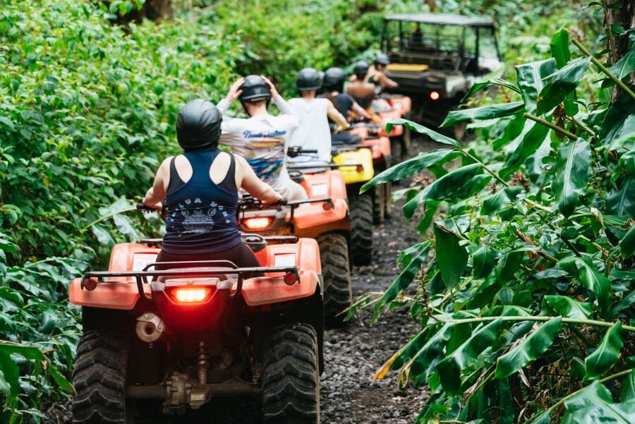 Holualoa: Polynesian Culture ATV Tour - The Polynesian Culture Games Across Hawaii, Fiji, and Tonga