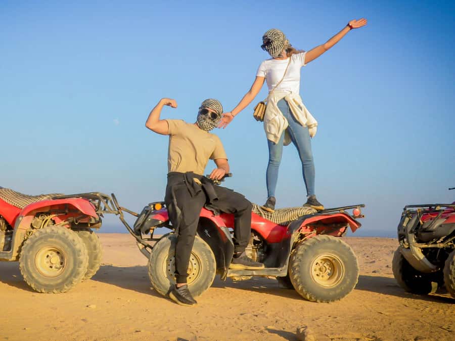 Hurghada: ATV Safari Tour with Camel Ride - Arrival and Induction: How They Set You Up for a Confident Ride