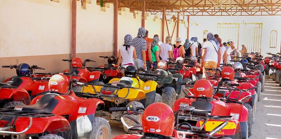 Hurghada: ATV Safari Tour with Camel Ride - Sunset Dinner, Live Show, and Stargazing: A Full Evening Desert Plan
