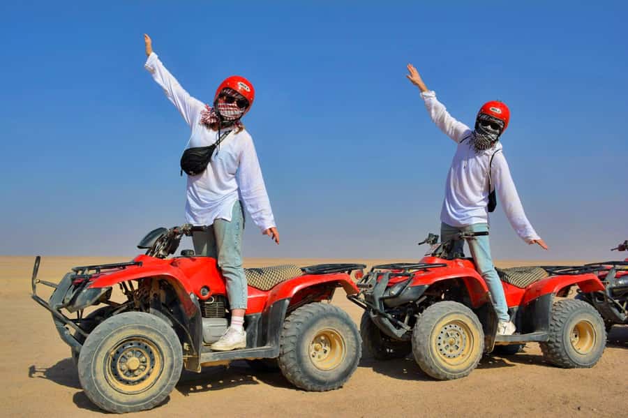 Hurghada: Desert Quad, Bedouin Village, and Camel Ride Tour - Quad Bikes, Camels, and Bedouin Tea: What This Day Trip Really Delivers