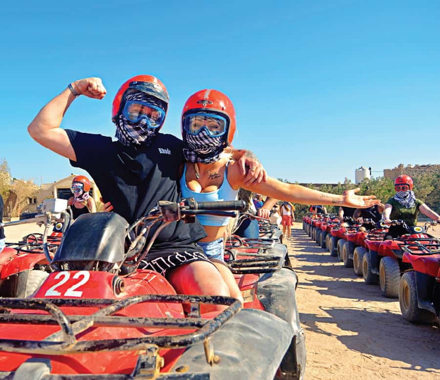 Hurghada: Desert Quad, Bedouin Village, and Camel Ride Tour - Quad Bike For 40 KM: The Sahara Route, the Bumps, and the Payoff