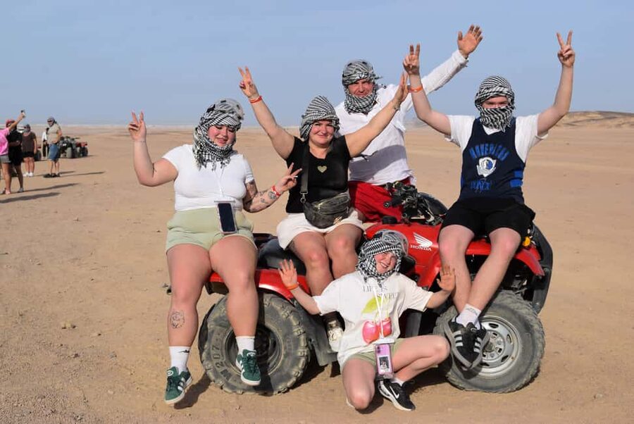 Hurghada: Desert Quad Bike and Buggy Adventure with Transfer - Hurghada Desert Quad and Buggy: The Real Vibe