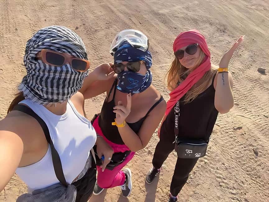 Hurghada: Desert Quad Bike and Buggy Adventure with Transfer - Camel Ride: Short, Classic, and Worth Planning For