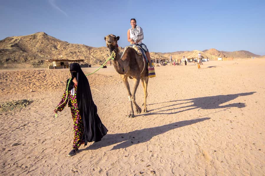 Hurghada: Desert Quad Bike Camel Ride with Optional GoPro - Sunset Options: Oriental Dinner, Show, and Stargazing Under the Moon