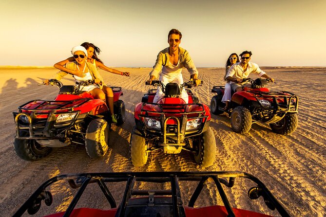 Hurghada Desert Safari Experience, ATV Quad, Camel Ride & Dinner - The Spider Car Ride: Silly Fun, Real Bumps, Real Caution