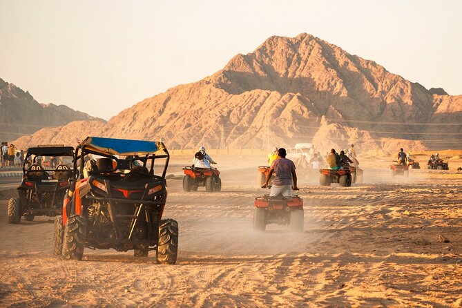 Hurghada Desert Safari Experience, ATV Quad, Camel Ride & Dinner - 45 Minutes of ATV Quad Riding Over Hurghada’s Dunes