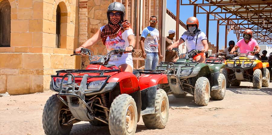 Hurghada: Morning Quad Bike Tour, Camel Ride and Transfer - Camel ride expectations: included photo moment, optional longer session