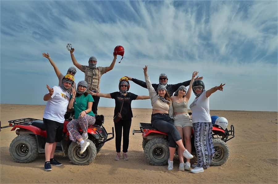 Hurghada: Quad and Buggy Safari with Dinner and Show - How the Hurghada Pickup Sets the Tone for the Whole Safari