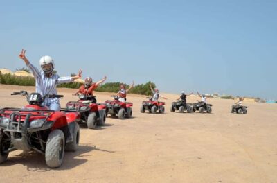 Hurghada: Quad Bike, Buggy, and Camel Ride & Bedouin Village - Quad bike basics: the thrill starts with a test area