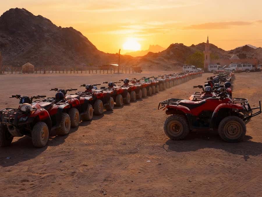 Hurghada: Quad Bike Tour of the Desert and Red Sea - Choose Your Time Slot: Sunrise Breakfast vs Sunset Dinner + Stargazing