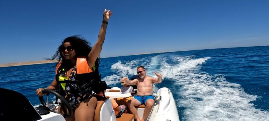 Hurghada: Safari ATV Quad & Speedboat to Orange bay island - Quads, Camels, and the Red Sea: The Big Idea