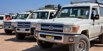 Hurghada: Safari Jeep, Buggy, Camel, Quad, Bedouin Dinner - The 4WD Land Cruiser Jeep: Where the Desert First Hits You