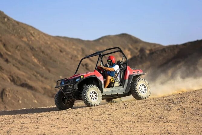 Hurghada Safari Trip Quad, Buggy, Jeep, Camel, Dinner, and Show - Quad Biking in Safari Sahara: The Main Hit of the Day