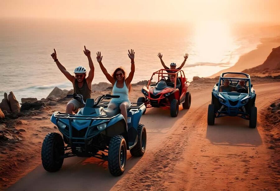 Hurghada: Sea and Mountains Quad or Buggy Family Tour - What this Hurghada quad-and-buggy day feels like