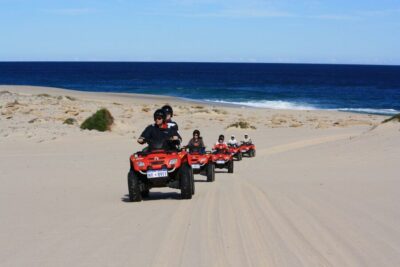 Hurghada: Sea and Mountains Quad or Buggy Family Tour - Pickup, timing, and the pre-ride safety talk