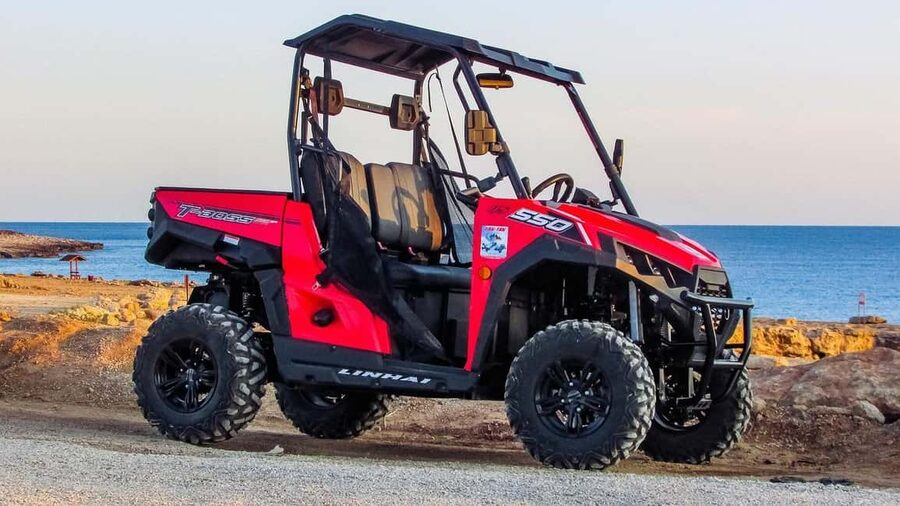Hurghada: Sea and Mountains Quad or Buggy Family Tour - The buggy option: transfer at the desert falcon house