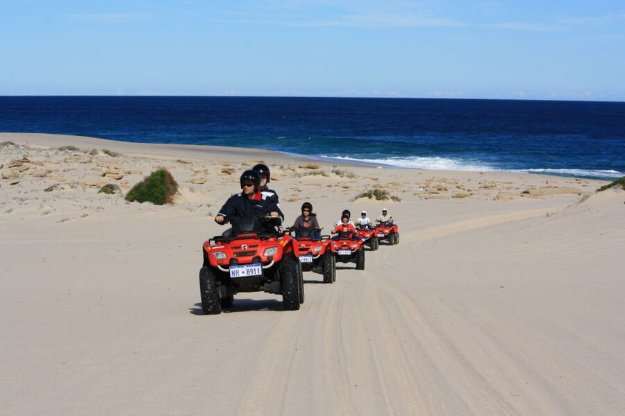 Hurghada: Sea and Mountains Quad or Buggy Family Tour - Pickup, timing, and the pre-ride safety talk