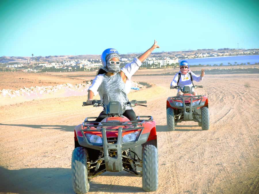 Hurghada: Sunrise Quad Bike, Camel and Oriental Breakfast - Camel Ride Time: Included Photos vs the 30-Minute Upgrade