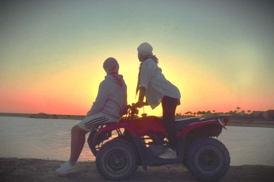 Hurghada: Sunrise Quad Bike, Camel and Oriental Breakfast - The Safety Brief and Short Test Ride: How They Set You Up