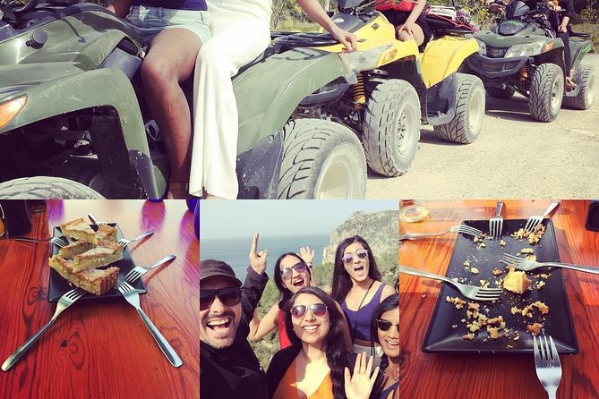 Ibiza: Quad Excursion - Guides make the difference: Stefanos, Paul, Agustin, and Augustin
