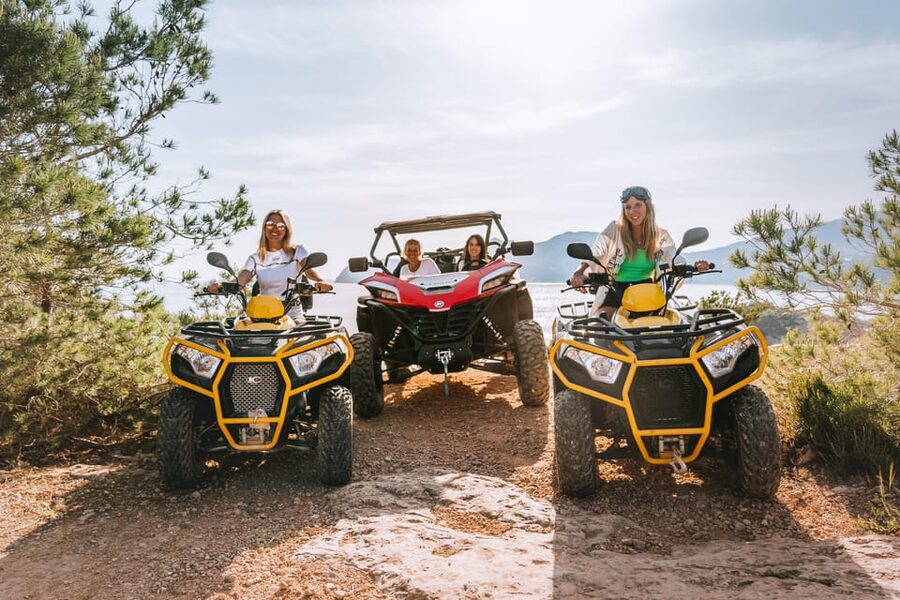Ibiza: Santa Eulalia ATV Quad Sightseeing Tour - What you’ll see on the route: villages, beaches, and cliff viewpoints