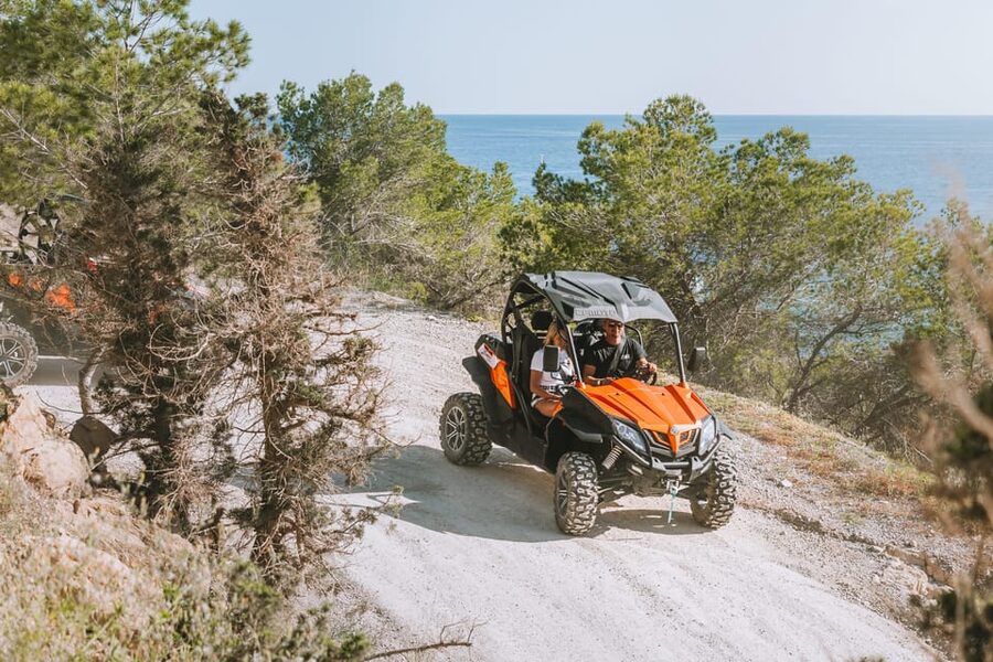 Ibiza: Santa Eulalia Buggy Sightseeing Tour - Santa Eulalia Countryside: Rugged Roads and Coastal Stops