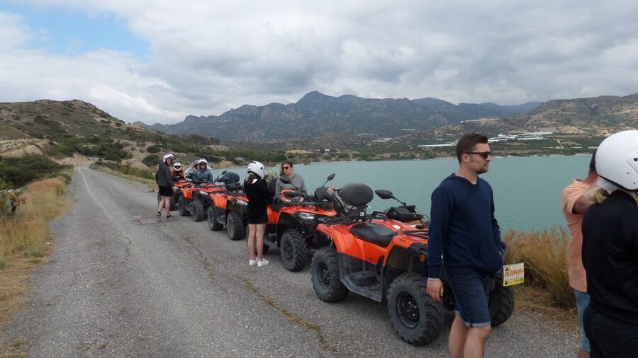 Ierapetra: Quad ATV 4x4 Exceptional Day in South Crete 2025 - The 360° Plateau: Mirabello Bay North and Chrissi Islands South