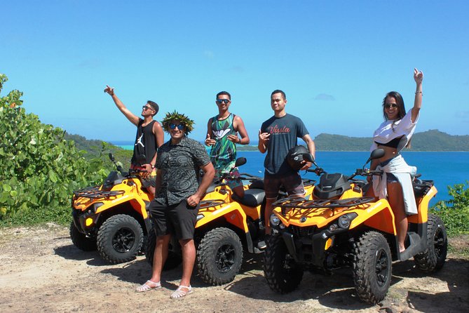 Island Tour & Getaway on the Bora Bora Mountains by Quad / ATV - Safety and comfort: helmets, steep climbs, and what to wear for mud