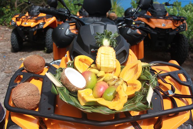 Island Tour & Getaway on the Bora Bora Mountains by Quad / ATV - Guides and small-group energy: why up to 8 riders matters