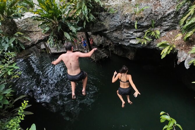 Jade Caverns and Mayan Village Cozumel ATV TOUR - El Cedral Walk: 900-Year-Old Mayan Temple, Black Coral, and an Old Church