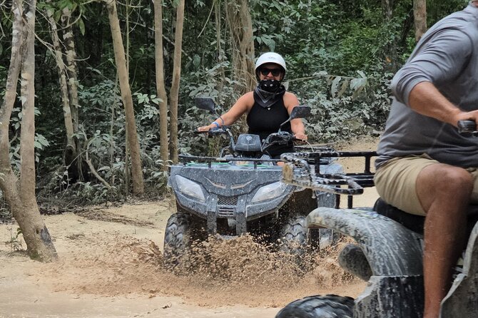 Jade Caverns and Mayan Village Cozumel ATV TOUR - ATVs, Gear, and What the Ride Feels Like on the Ground