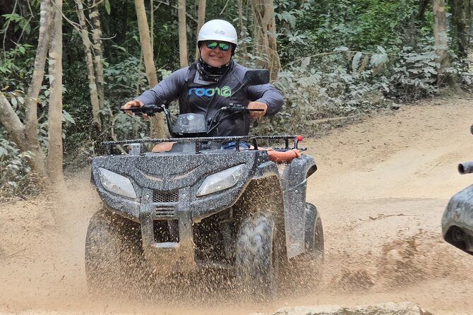 Jade Caverns and Mayan Village Cozumel ATV TOUR - Jade Cenote: 60 Million Years Old and a 20-Foot Jump Option
