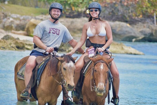 Jamwest ATV Adventure & Horseback Ride Combo in Negril - Beach Horseback Ride: Relaxed Pace, Ocean/Wading Time, and Real Horse Control