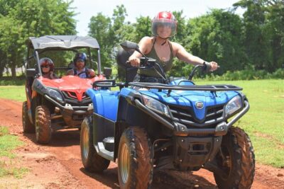 Jamwest ATV Tour to Salmon Point from Negril - The training laps: the part that makes first-timers confident