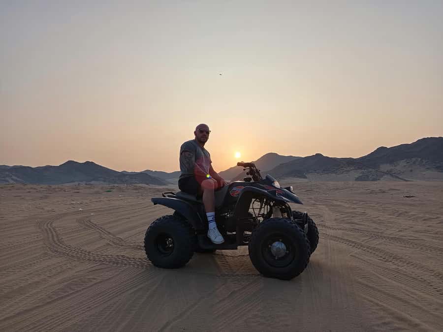 Jeddah Desert Safari: Quad Biking, Camel Farm & Sunset Views - Key takeaways