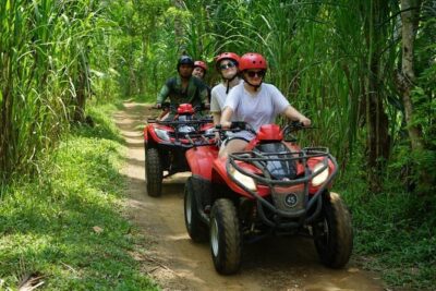 Jungle ATV Quad Bike Through Gorilla Face Cave - The Quad Route: Rice Fields, Mud Loops, Water Zones, and the Cave Moment