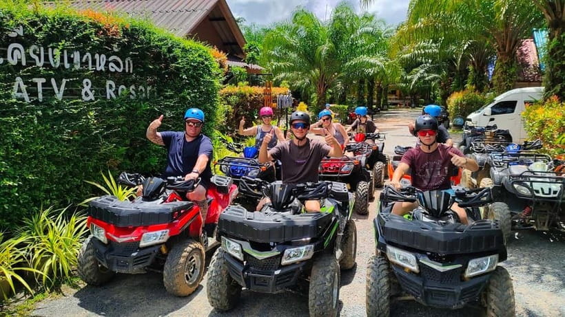 Khao Lak: ATV Ride Through Mountain and Waterfall Trails - 30 minutes through Creek 1, Creek 2, and palm gardens