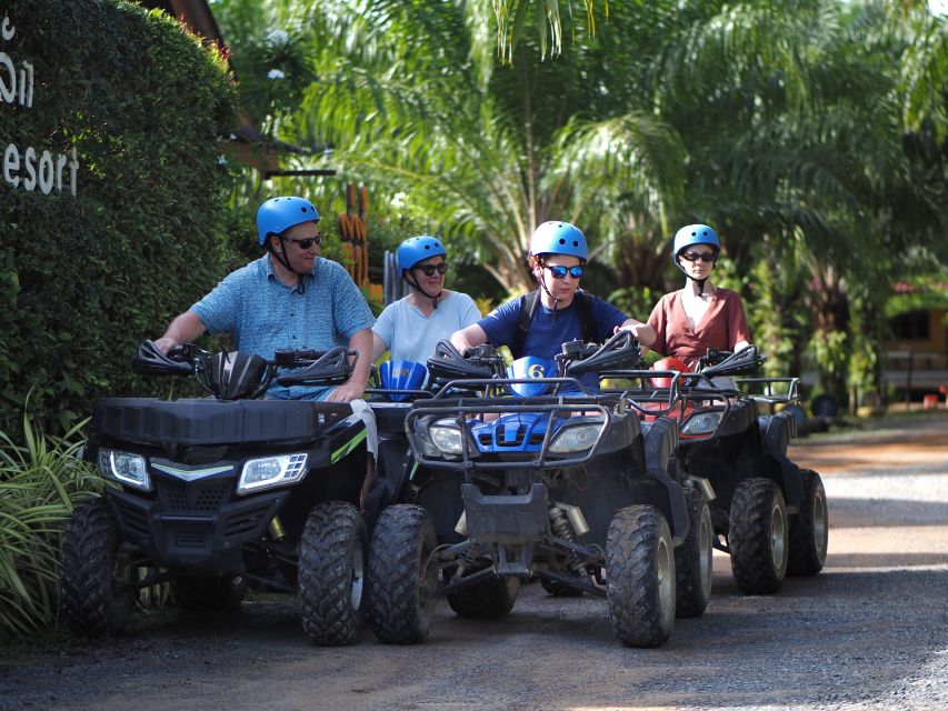 Khao Lak: Guided ATV Tour with Lampi Waterfall Swim - The quad ride itself: 1 hour of jungle trail with mud, sand, and a river