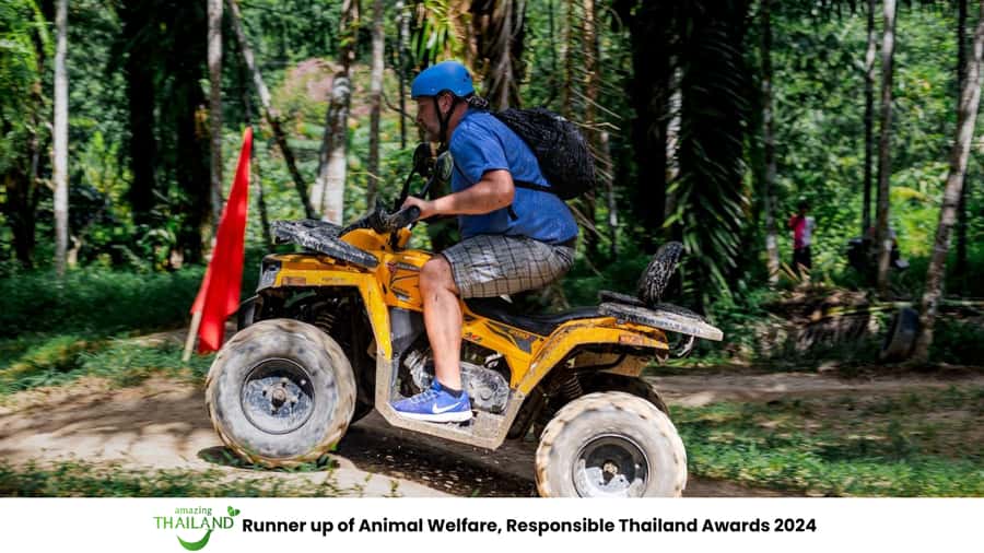Khao Lak Wild ATV Quad Bike & Gentle Giants Experience - The gentle giants stop: what respectful elephant time really means