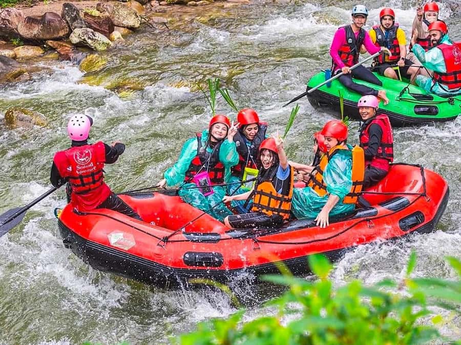 KhaoLak:ATV, ZipLine, & Rafting Adventure Monkey Cave Temple - A full day of speed, splashes, and cave temples