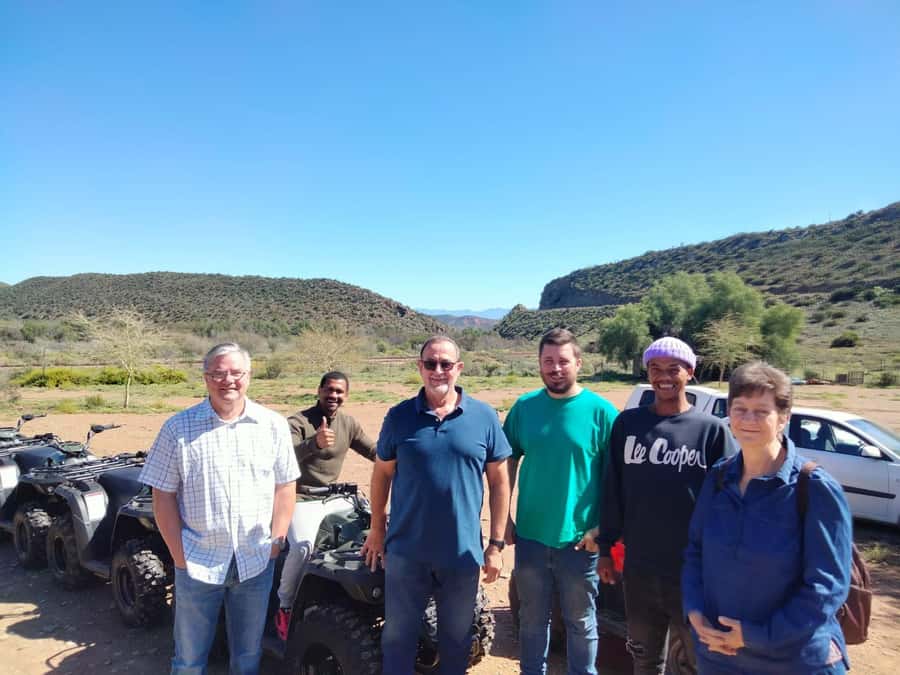 KLEIN KAROO at Oudtshoorn QUAD BIKE FUN RIDE - The Actual Ride: Trees, Bushes, and Technical Trail Feel