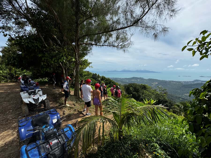 Ko Samui: X Quad Beginner Waterfall ATV Tour (1 Driver) - Basecamp finish: soft drinks, seasonal fruit, and instant memories