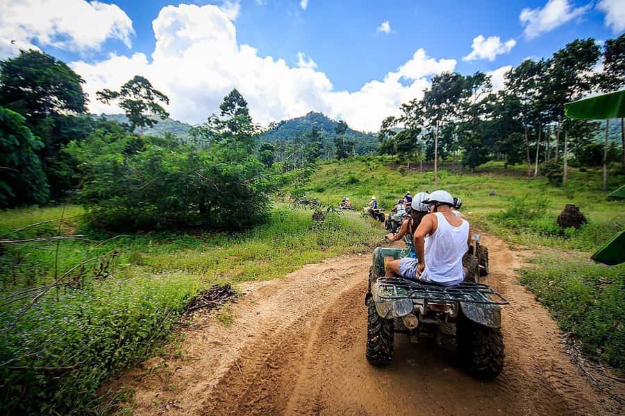 Koh Samui: ATV Quad Bike Safari Tour - The 2-hour option: deeper jungle tracks, secret waterfall, and more time to ride