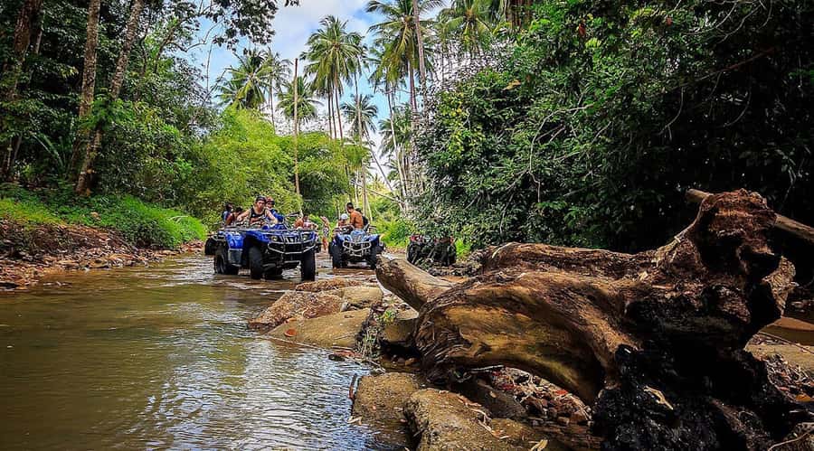 Koh Samui: ATV Quad Bike Safari Tour - The 1-hour option: viewpoints, river terrain, and a taste of the real track