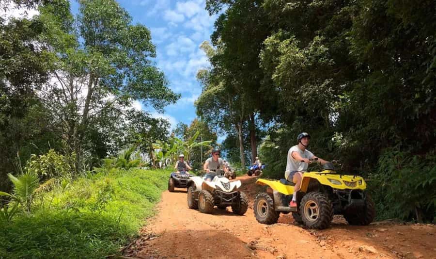 Koh Samui: Jungle, Mountains and Waterfalls ATV Tour - Coconut Groves, Fruit Plantations, and River Crossings: The Scenic Side of Off-Road