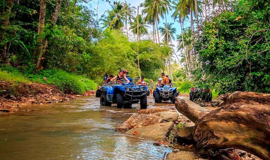Koh Samui: Jungle, Mountains and Waterfalls ATV Tour - Van Back to Your Hotel: Wrapping Up Without Feeling Rushed