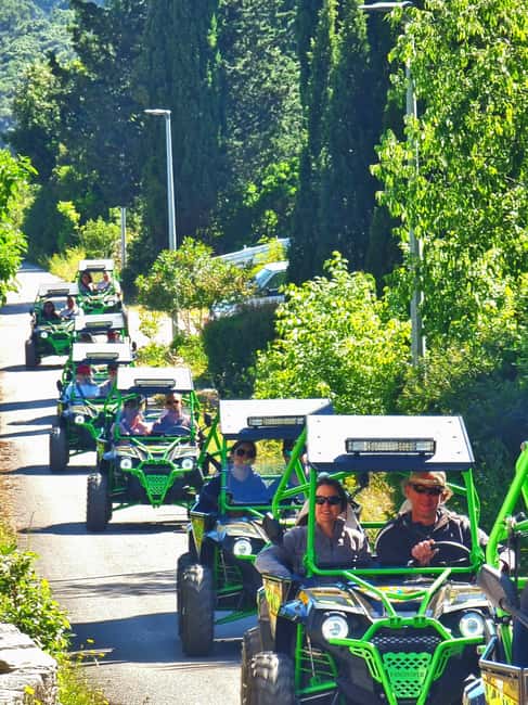 Korcula: Buggy Safari with Local Food and Wine Tasting - Olive groves, archipelago views, and the Lumbarda beach break