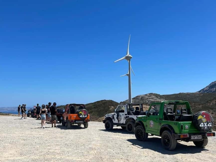 Kos: Guided Jeep or Quad Off-Road Tour with Drinks and Lunch - 5 hours of off-road: mountain climbs and panoramic Kos coast