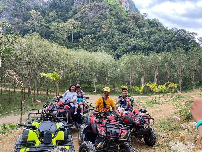 Krabi ATV Extreme Experience with Transfer and Adventure - The views and photo stops: when you finally look up
