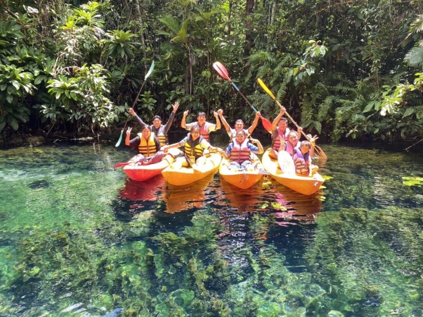 Krabi: Khlong Nam Sai Lagoon with Kayaking & Optional ATV - Kayaking 2 kilometers through rainforest canal: pace, sights, and how hard it is